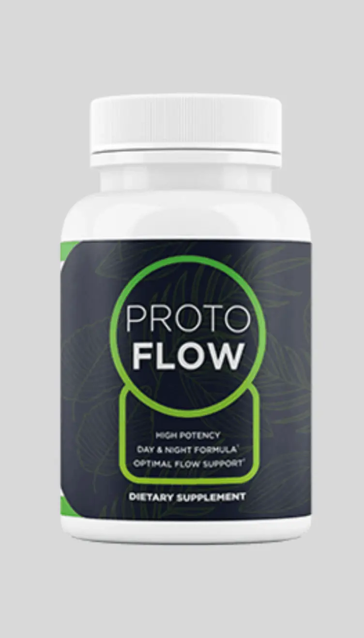 ProtoFlow supplement bottle for prostate health support